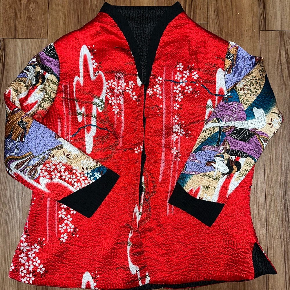 Vintage Japanese kimono haori